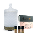 Image 1 for Aroma Diffuser with Stress Relief Essential Oil Set ‚ Orange, Lavender & Frankincense 5ml x 3‚ Breathe Calm