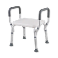 Image 1 for GO03781L - Shower chair aluminium shower seat without a back