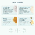 Image 4 for Collagen Complex with Hyaluronic Acid & Turmeric 60 Capsules