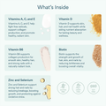 Image 4 for Hair Skin And Nails Gummies With Biotin And Selenium 60s