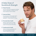 Image 2 for Vitamin D3 with Vitamin K2 60 Capsules