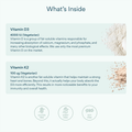 Image 5 for Vitamin D3 with Vitamin K2 60 Capsules