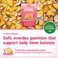 Image 5 for Women's Feminine Probiotic Pineapple Flavour 60 Gummies - Flora Support Probiotic 60 Gummies