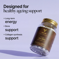 Image 2 for Ca-AKG (Calcium Alpha-Ketoglutarate) 1000mg - Longevity & Healthy Ageing Support - 30 Servings