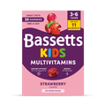 Image 1 for Bassetts Kids Multivitamins 3-6 Strawberry 30 Gummies