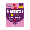 Image 1 for Bassetts Kids Multivitamins 7-11 Raspberry 30 Gummies