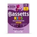 Image 1 for Bassetts Kids Multivitamins 3-6 Omega-3 Blackcurrant 30 Gummies