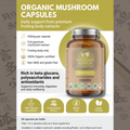 Image 2 for Organic Shiitake 450mg 90 Capsules - WM090