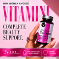Image 2 for Vitamini Hydrolysed Marine Collagen with Vitamin C & Hyaluronic Acid 90 Capsules
