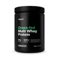 Image 1 for Grass-Fed Multi Whey Protein Unflavoured 900 g| 3 Protein Sources for Extended Release | Digestive Enzyme Complex | Natural Stevia Sweetened Shake | Low Sugar & Fat | 23g Protein