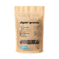 Image 1 for Granola (400 g) Coconut with Chocolate – Crunchy Clusters, Gluten-Free Baked Muesli with Dark Chocolate Chips, Almonds and Pecans, Natural Plant-Based Breakfast Cereal and Healthy Snack