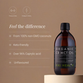 Image 2 for Organic C8 MCT Oil - 500ml