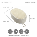 Image 4 for Bamboo & Loofah Exfoliating Cleansing Sponge