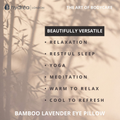Image 4 for Bamboo & Lavender Relaxing Eye Pillow
