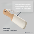 Image 5 for Ceramic Micro Crystal Curved Foot File