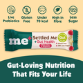 Image 2 for Settled Me + Gut Health White Choc and Raspberry 5 x 19g