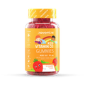 Image 1 for Kids Vitamin D3 gummies Strawberry 10 µg 90 Gummies