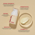 Image 3 for SEOUL 1988 Cream : Retinal Liposome 1% + Fermented Rice 50ml