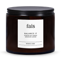 Image 1 for Balance It Scented Soy Candle with Geranium & Lemon – Natural Home Fragrance – 440g