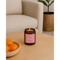 Image 4 for Tuscan Nights Scented Soy Candle with Cypress, Orange & Geranium – Natural Home Fragrance – 154g