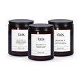 Image 1 for Scented Soy Candles Aromatherapy Set of 3 – Balance It, Nourish It & Restore It