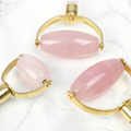 Image 4 for Genuine Crystal Roller Chemical Free Rose Quartz