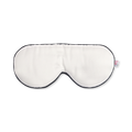 Image 1 for 100% Mulberry Silk Eye Mask Cruelty-Free - White