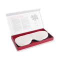 Image 3 for 100% Mulberry Silk Eye Mask Cruelty-Free - White