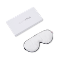 Image 5 for 100% Mulberry Silk Eye Mask Cruelty-Free - White