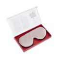 Image 4 for 100% Mulberry Silk Eye Mask Cruelty-Free - Pearl Grey