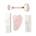 Image 1 for Genuine Rose Quartz Crystal Facial Set