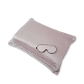 Image 1 for 100% Mulberry Silk Pillowcase & Eye Mask Set Cruelty Free - Pearl Grey