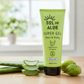Image 3 for Aloe Vera Super Gel with Hyaluronic Acid & Prickly Pear 200ml