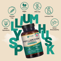 Image 3 for Psyllium Husk 10000mg with Acidophilus 1 Billion CFU, 120 Vegan Capsules | Natural Soluble Fibre Supplement from Plantago Ovata Seeds Made in The UK by Prowise Healthcare