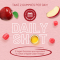 Image 4 for Apple Cider Vinegar Gummies with The Mother 1000mg | Enhanced with Vitamin B12, Vitamin B6, Folic Acid, Chromium, Iodine | 60 Vegan ACV Gummies (not Capsule) | Apple Flavours | Made in UK by Prowise