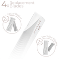 Image 3 for Stylpro 2-in-1 Light Up Sonic Dermaplane