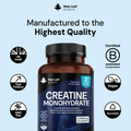 Image 5 for Creatine Monohydrtate 3000mg per seving - 180 Tablets | Vegan