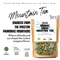 Image 3 for APSOGO Organic Greek Mountain Tea Loose Leaf Herbal Tea from Greece - 100g
