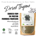 Image 3 for APSOGO Organic Dried Thyme from Greece - 200g