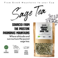 Image 3 for APSOGO Organic Sage Tea Loose Leaf Herbal Tea from Greece - 100g