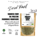 Image 3 for APSOGO Organic Dried Basil from Greece - 100g
