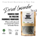 Image 3 for APSOGO Organic Lavender Tea Loose Leaf Herbal Tea from Greece - 100g