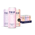 Image 1 for CBD Mixed Pack Elderflower Mint, Peach Ginger, Raspberry Orange 12x250ml