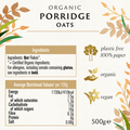 Image 2 for Organic Porridge Oats 500g
