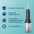 Image 5 for Sonicare Cordless Power Flosser 3000 Black