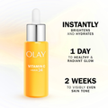 Image 5 for Vitamin C Face Moisturiser Day Cream + AHA, Niacinamide. Brightening Skincare, 40ml