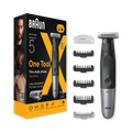 Image 2 for Braun Series X, Beard Trimmer & Body Shaver For Face & Body Hair, XT5100