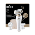 Image 2 for Braun Silk·épil 9 Flex, Wet & Dry Epilator, Lasting Smooth Skin, 9-060 3D, Gold
