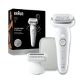 Image 1 for Braun Silk·épil 9, Wet & Dry Epilator, Lasting Smooth Skin, 9-030, Silver