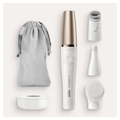 Image 3 for Braun FaceSpa Face Epilator, Hair Removal FS1000- White/Bronze
